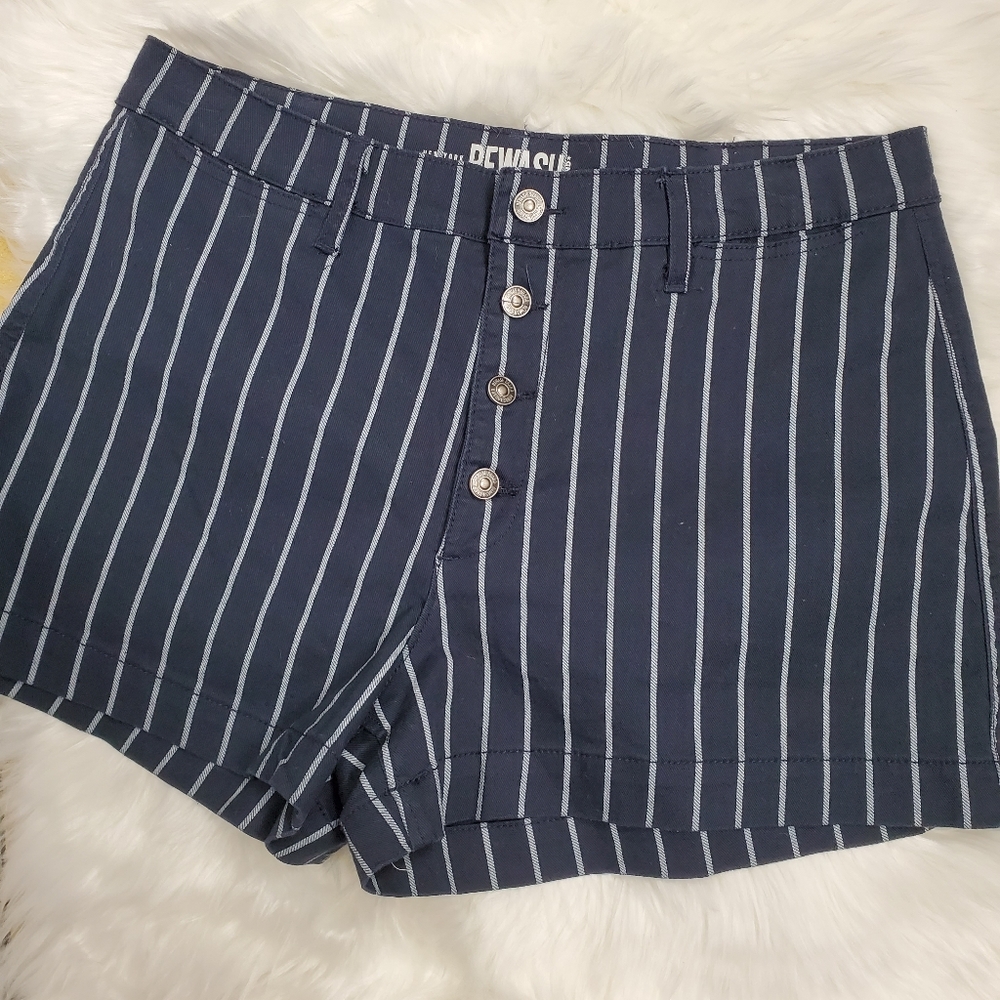 Pinstripe shorts